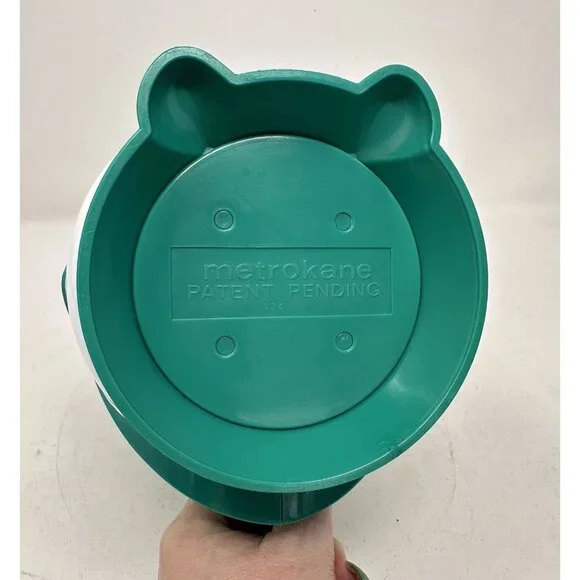 1980s/1990s METROKANE THE PENGUIN THERMAL CARAFE Hot Cold Thermos 1 Quart GREEN - Picture 10 of 12